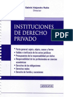 Apunte - Instituciones de Derecho Privado