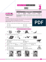 Igko Sample Paper Class-3