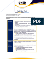 Actividad Final de Contabilidad General: Análisis de Inventario y Estados Financieros