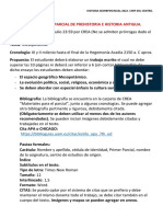 Propuesta de Primer Parcial de Prehistoria e Historia Antigua