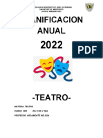 Planificacion Anual Teatro Nuevo Horizonte