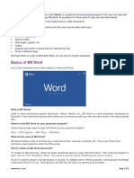 U-2 Microsoft Word Notes English