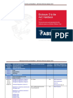 Enclosure D To The Aoc Handbook - Abs Rules References January 2020