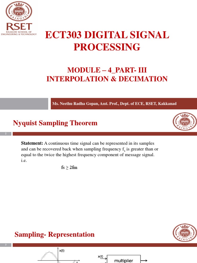 An InDepth Examination of Interpolation and Decimation Techniques for