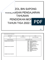 RPT Moral Tahun 3 2022 by Cikgu Gorgeous