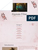 Alginate Fiber - Group-5