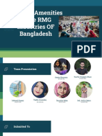 RMG Workers' Amenities in Bangladesh