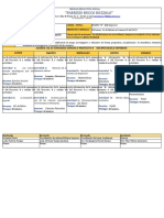 Agenda de Proyecto 8 Semana 4