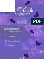 Autism - Living and Working in Singapore Slides