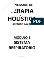 Módulo 1 - Sistema Respiratorio - Terapia Holística Método Lavín