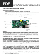 5.3 Unit-V Developing Applications Through IoT Tools