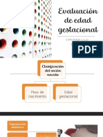 Evaluación de Edad Gestacional