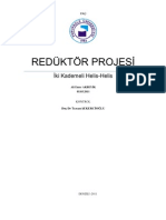 Helis-Helis Redüktör Projesi (Ali Emre AKBEYİK 02223056) - 2