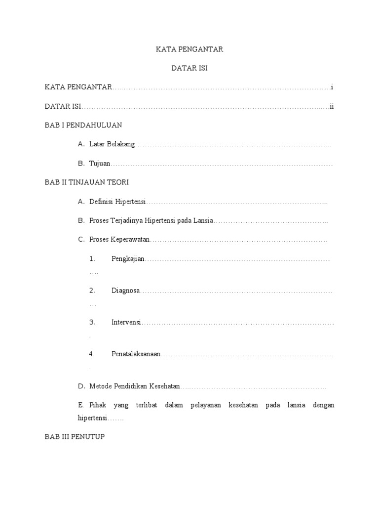 Makalah Hipertensi Gerontik 031