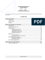 5 Drive Unit: Service Manual