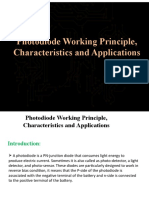 Photodiode Working Principle and Applications