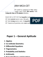 Mah-Mca-Cet: The Online CET Would Be Comprised of Two Online