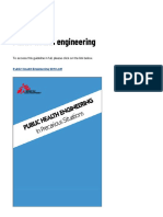 Public Health Engineering: Exported On: 01/08/2022