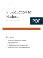 l1 Hadoop Introduction 2022s2