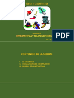 Presentación 03 - EQUIPOS Y HERRAMIENTAS DE CONSTRUCCIÓN