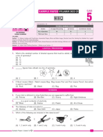 Nso Sample Paper Class-5