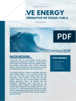 GROUP URANIUM - Wave Energy As An Alternative of Fossil Fuels