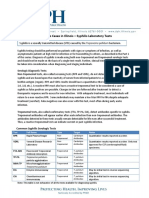 Publicationsohpsyphilis Testing and Lab Interpretation