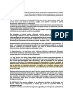 Apuntes Intervenciones Psico. Cáncer