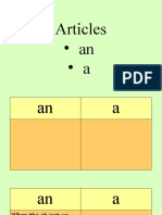 Articles (a, an)