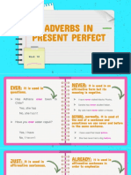 10 - Adverbs in Present Perfect
