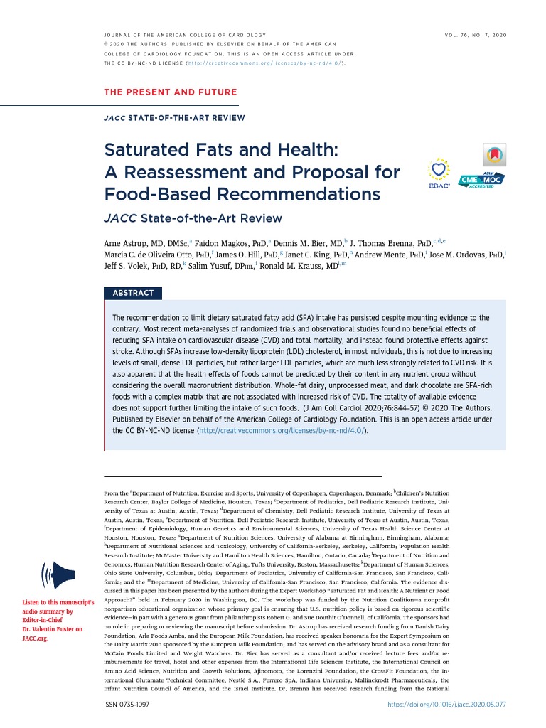 2020 DIETARY GUIDELINES SATURATED FAT visual data 5