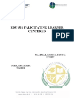Edu-531 Falicitating Learner Centered: Maliwat, Monica Faye G