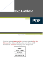 Konsep Database