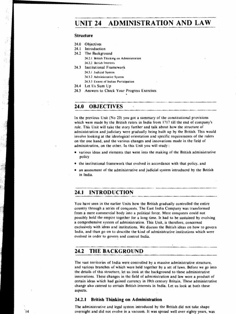 Unit24 PDF Civil Service Rule Of Law