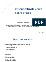C14 Infectii Gastrointestinale Acute. Febra Tifoida