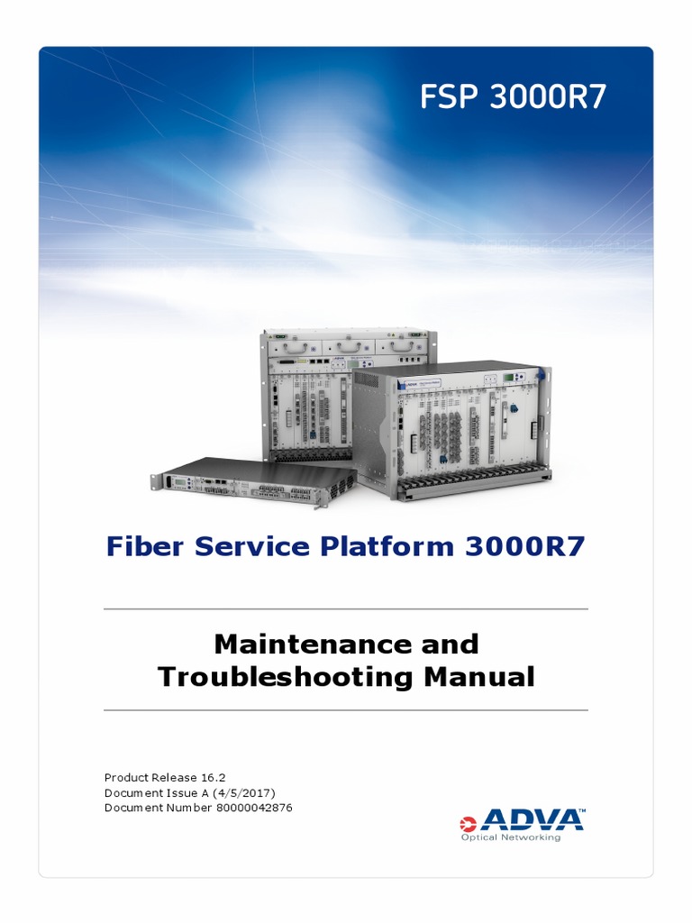 FSP 3000r7 | PDF | Computer Network | Network Topology