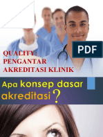 Konsep Mutu Dan Akreditasi Klinik