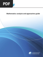 Mathematics AA HL Syllabus