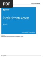 Zscaler Cloud Architecture Overview | PDF | Proxy Server | Malware