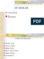 Parts of Boiler: Furnace Burner