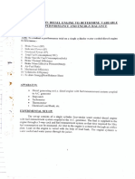 Le:Trial On Diesel Engine To Determine Variable: Load Performance and Energy Balance