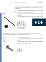 Plaster panel screws and sheet joining screws