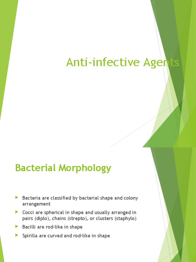 Overview of Anti-infective Agents | PDF | Virus | Bacteria