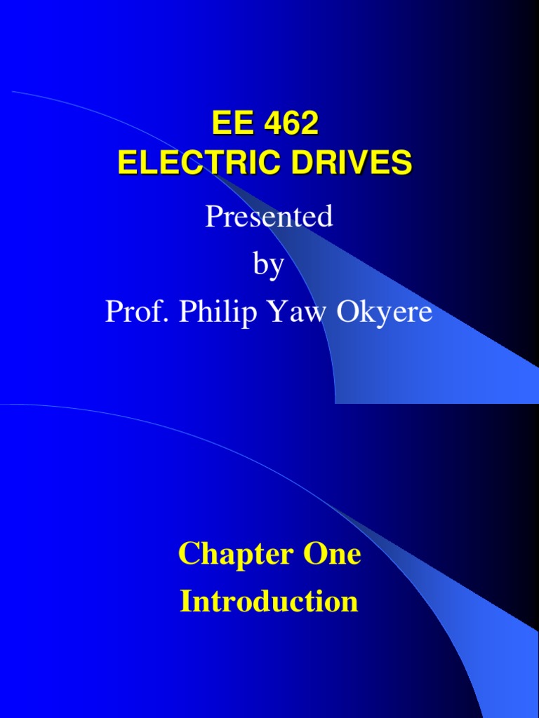 Electric Drive System Overview | PDF | Friction | Electric Motor