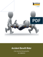 Brochure - Accident Benefit Rider V03