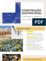 CONSTRUÇÃO SUSTENTÁVEL: MATERIAIS E RECURSOS
