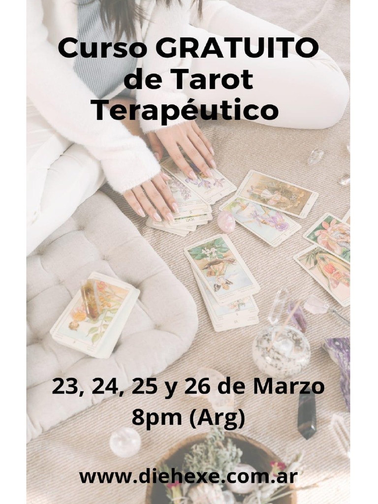 Curso Gratuito de Tarot Terapéutico | PDF | Tarot | Amor