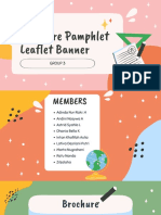 Brochure Pamphlet Beaflet Banner Kelompok 3