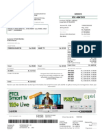 Pakist An Telecommunicat Ion Company Limit Ed: Invoice