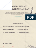 Kelompok 1 - MNJM - Kewirausahaan